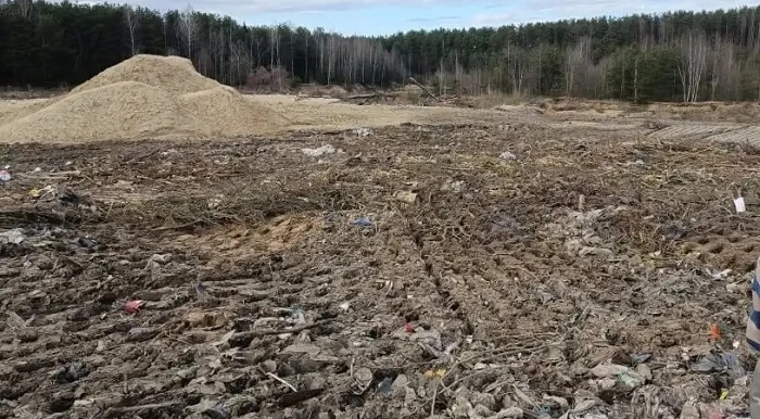 Мусорный полигон под Киржачом