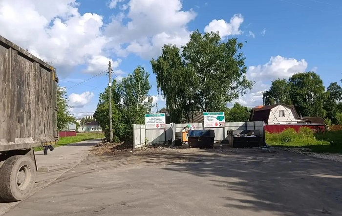 Киржач избавляется от мусорного коллапса Киржач избавляется от мусорного коллапса