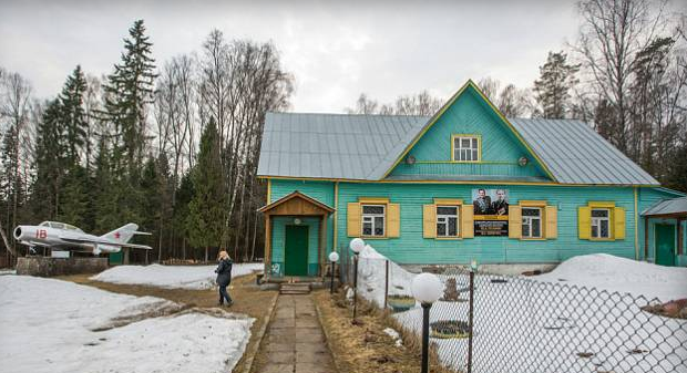 В Новоселово сгорел гостевой дом при мемориале Юрия Гагарина